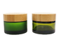 I barattoli cosmetici di bambù dei cappucci 30ml, lozione di vetro glassata stona l'anti corrosione