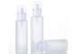 La chiara pompa di vetro glassata del siero imbottiglia le bottiglie vuote di 50ml 100ml Skincare